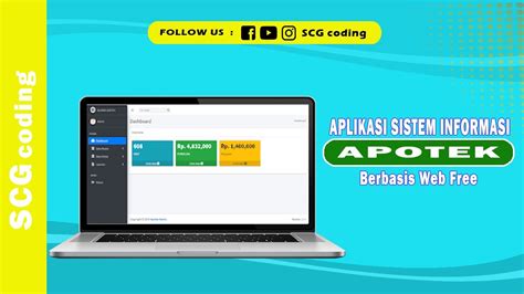 Aplikasi Sistem Informasi Apotek Berbasis Web Free Youtube