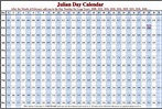 365 Day Julian Calendar - Template Calendar Design