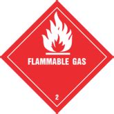 Class Gas Flammable Sign Segno Safety