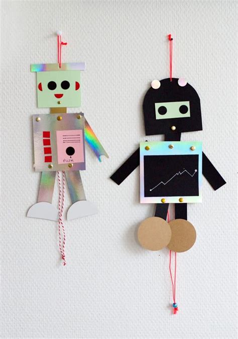 Make Cardboard Robot Puppets Vbs Crafts Maker Fun Factory Vbs Diy Robot