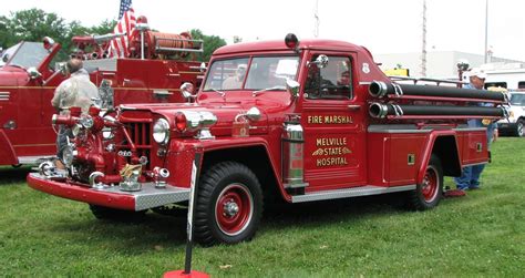 1958 Willys Howe Commando Fire Truck Estanciera Ika Bomberos Estanciera