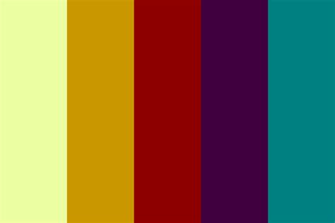 Vibrant Steampunk Jewel Tones Color Palette