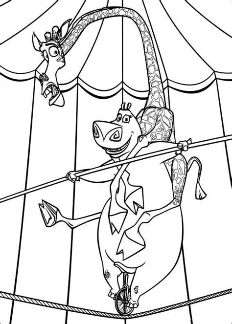 It stars ben stiller as alex, chris rock as marty, david schwimmer as melman, jada pinkett smith as gloria, bernie mac as zuba, sherri shepherd as florrie. Kids-n-fun.com | 24 coloring pages of Madagascar 3
