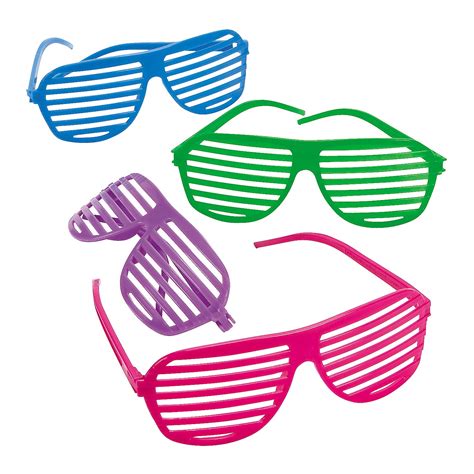 shutter shades apparel accessories 12 pieces