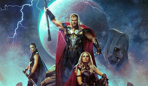 1024x600 Resolution 4k Thor Love And Thunder Imax Poster 1024x600
