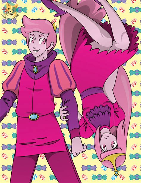 Adv Time Spin Princess Bubblegum Prince Gumball By Notjailbait On