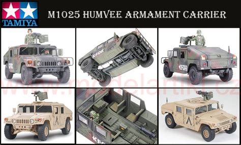 M1025 Humvee Armament Carrier Plastikové Modely A Modelářské Potřeby