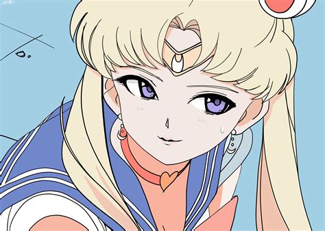 Changing The Eyes By Sekirei Tessar Sailor Moon Redraw Know Your Meme