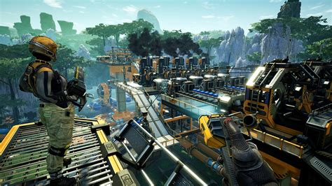 First-person Factory Building Game Satisfactory Releases on Steam