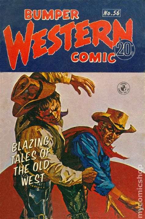 Bumper Western Comic 1955 Australian Comic Books