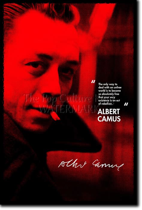 Albert Camus Art Print Photo Poster T Quote Absurdism Ebay