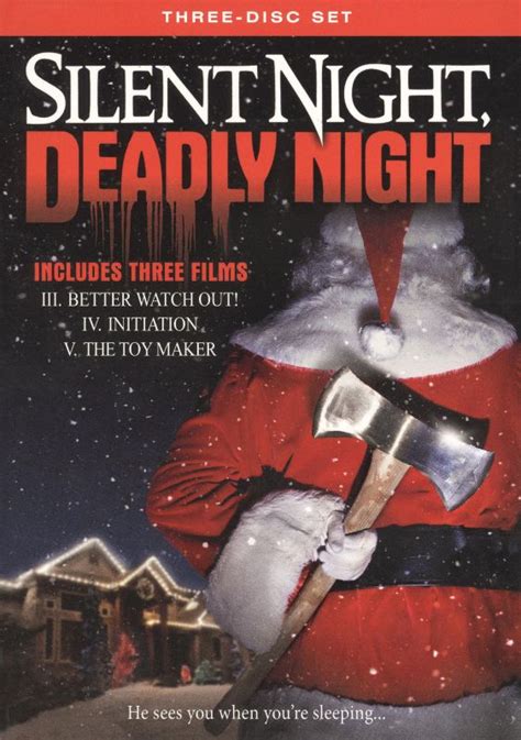 Best Buy Silent Night Deadly Night 3 Discs Dvd