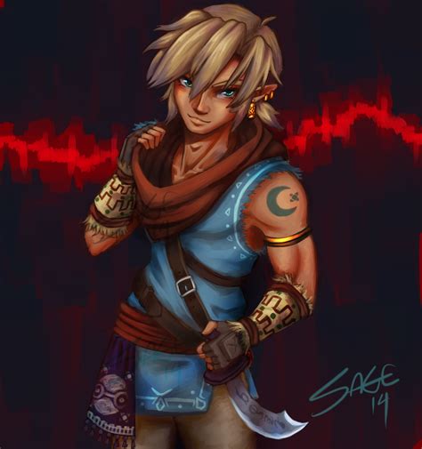 07082014 Gerudo Link By Sagesins On Deviantart