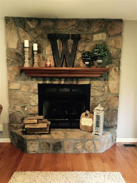 Farmhouse Style Mantel How To Decorate Your Fireplace Simple
