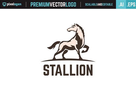 Stallion Logo ~ Logo Templates ~ Creative Market