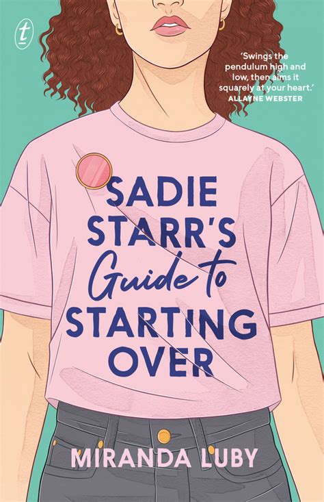 Text Publishing — Sadie Starrs Guide To Starting Over Book By