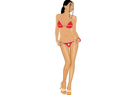 Free Woman In Bikini Vector Free Vector Art At Vecteezy My Xxx Hot Girl