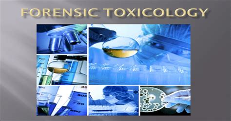Forensic Toxicology Ppt Powerpoint