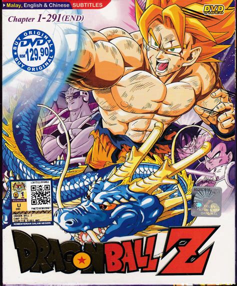 Dragon ball (1984), original manga series; Anime DVD Dragon Ball Z Complete TV Series Vol.1-291 End English Sub Free Ship - DVD, HD DVD ...
