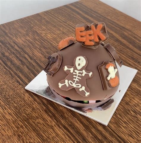 Halloween Smash Cake Lizzys Chocolate Creations Pty Ltd