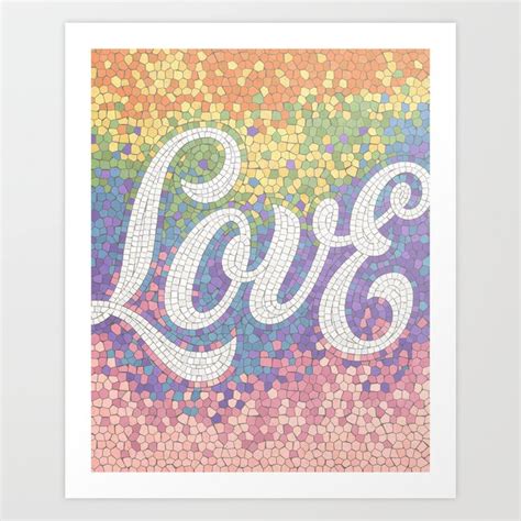 Love Art Print By Nickmisani Society6