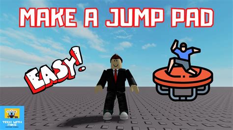 How To Make A Jump Pad In Roblox Studio Youtube