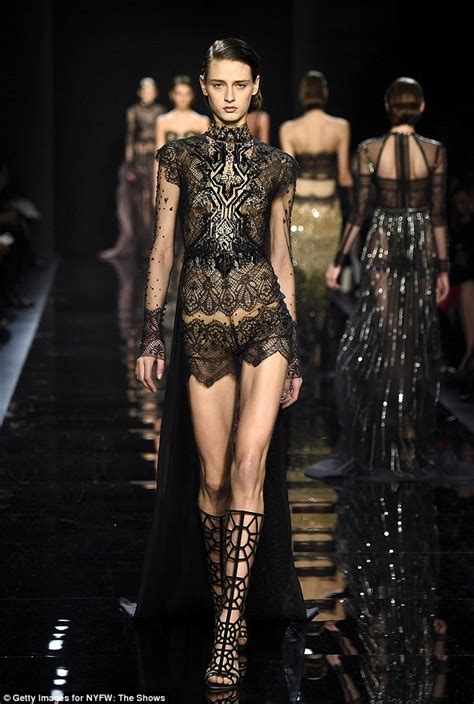Reem Acra Goes Inside The Secret World Of The Femme Fatale To Create A Dark Nyfw Collection