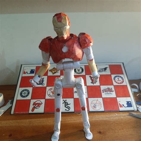 How To Make A Paper Action Figure 7 Steps Instructables