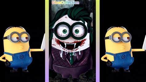 Minions Transformation Zombie Joker Minions Cartoon Art Youtube