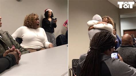 Navy Son Sneaks Into Meeting To Surprise Mom Xo Suey
