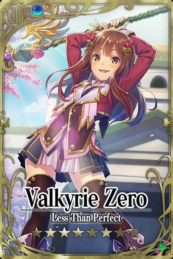 Issued by webbank and backed by mastercard, zero blurs the lines between credit cards and debit cards with a unique product meant. Valkyrie Zero - Unofficial Fantasica Wiki