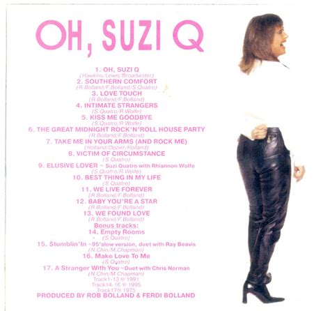 Classic Rock Covers Database Suzi Quatro Oh Suzi Q