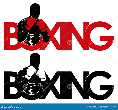 Boxing Logo Stock Vector Illustration Of Collection 76074867