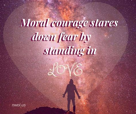 Moral Courage Stares Down Fear New Waves Of Light