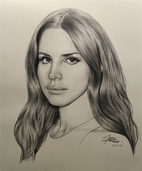 Lana Del Rey Drawing Art Drawing Skill