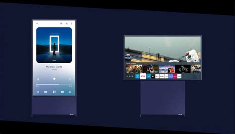 Samsung Lança No Brasil A The Sero Primeira Tv Que Gira Para A Vertical