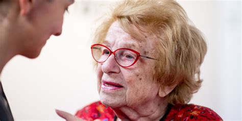 Dr Ruth Talks The Sex Recession Ruth Westheimer On Online Dating For