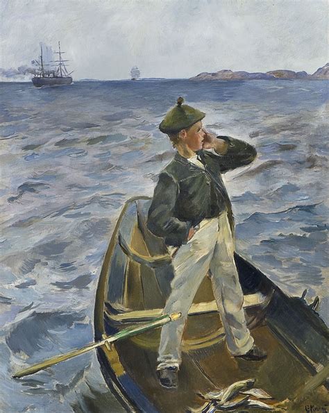 Christian Krohg 1852 1925 I Leden Maritime Art Art Maritime Artist