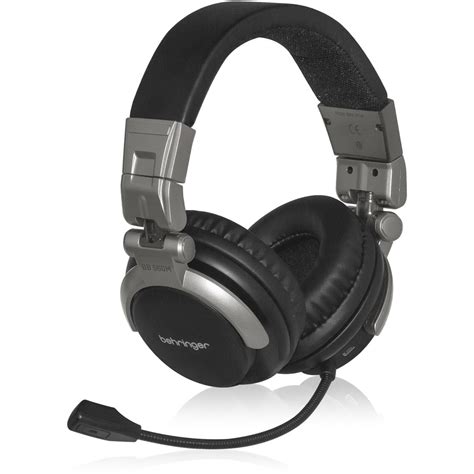 Most gaming headset microphones are pretty weak. Behringer BB560M Wireless Headphones with Microphone - DJ City