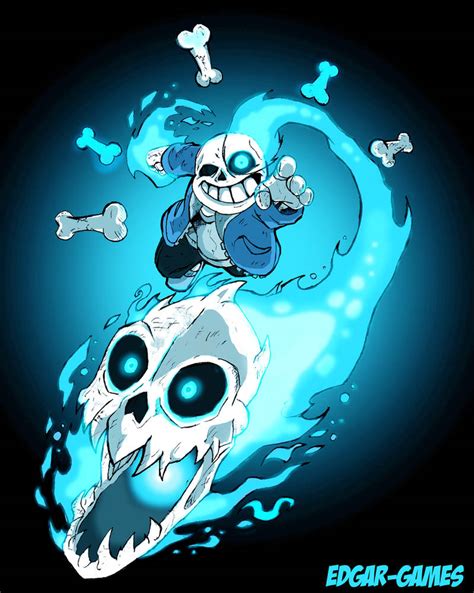 Sans The Skeleton Undertale By Edgar Games On Deviantart