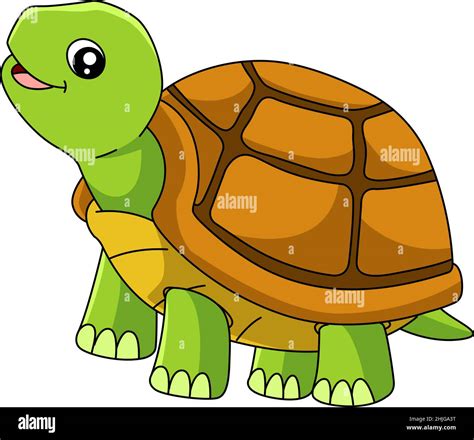 Turtle Cartoon Clipart Vector Illustration Stock Vector Image And Art Alamy