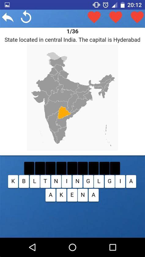 Map Of India Quiz Maps Of The World