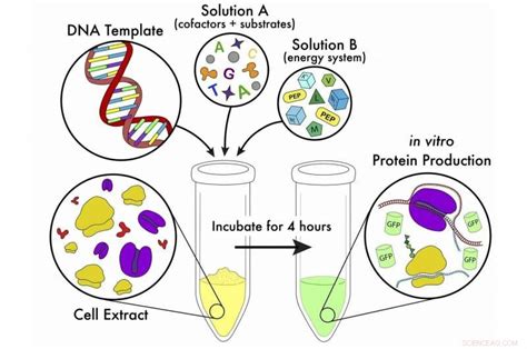 El Método Simplificado Hace Que La Síntesis De Proteínas Sin Células