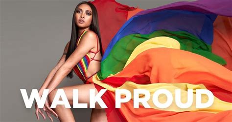 Beatrice Luigi Gomez First Openly Gay Miss Universe Philippines Proudly Wears Rainbow Outfit