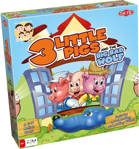 3 Little Pigs Board Game Toys And Games Pig Games Little