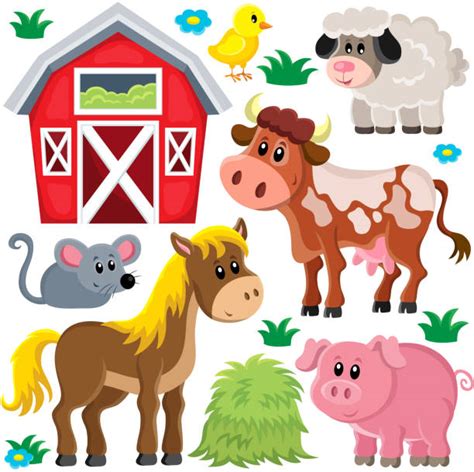 Farm Clipart Illustrations Royalty Free Vector Graphics And Clip Art