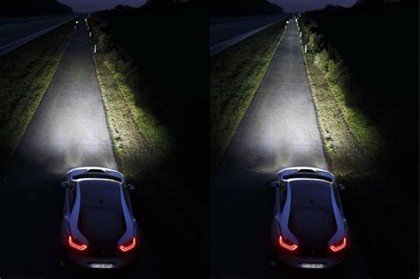Options can add another $10,000 for 2016, bmw has received federal approval to offer the world's first laser headlights as an optional replacement for the standard led headlights. BMW Is First With Laser Lights As The 2015 i8 Enters Production