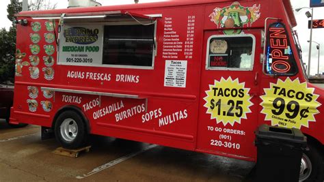 He adds that there has been demand from neighboring communities for la fonda's mexican food. Mexican food truck opens on bypass