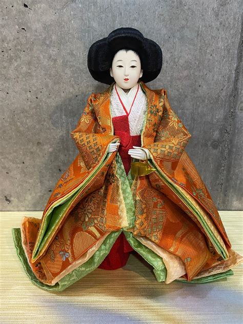 Traditional Japanese Doll Hina Matsuri Doll Hina Ningyo Etsy Uk