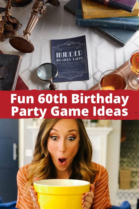 60th birthday party games {147 creative ideas} peachy party adult birthday party activities